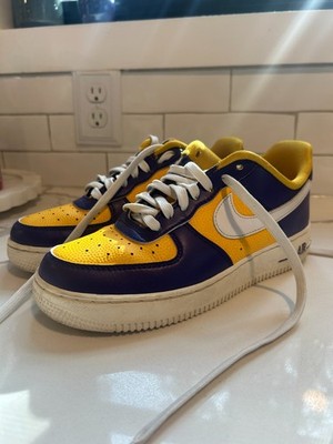 Nike Air Force 1 Low LSU  Be True To Her School  Women s Size 7 Limited Edition
