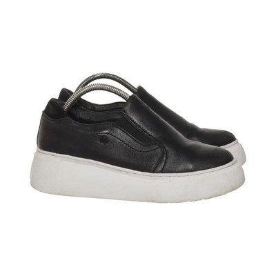 Cobler, Keilschuhe, Größe: 36, Schwarz/Weiß, Leder, Damen, 5 #OEE