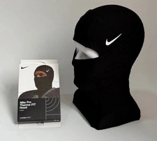 2026 Nike Pro Hyperwarm Hood Therma Fit Unisex Black Ski Mask Football   NIB