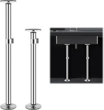 Undermount Sink Brackets, Stainless Steel Undermount Sink Support, 17.7 -31.1...