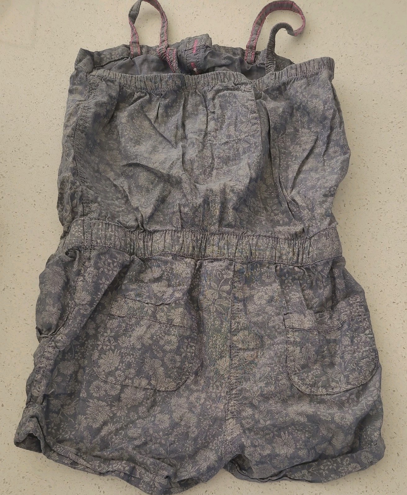 Summer Clothes Girls Bundle x3 Items, H&M, Age 3-4 Yrs, Playsuit And 2xShorts image 3