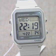 UK STOCK CASIO W-221H-8AV Japan Exclusive Digital Watch Classic Model White