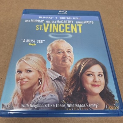 St. Vincent (Blu-ray, 2014) Bill Murray Naomi Watts Melissa McCarthy 