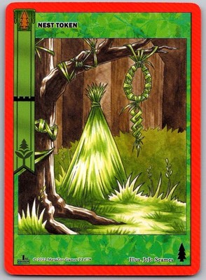 Nest Token Bronze Wilderness: First Edition MetaZoo Near Mint