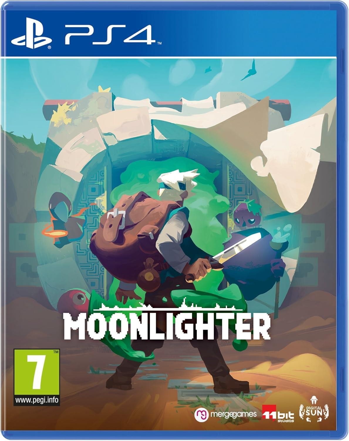 PS4 MOONLIGHTER BRAND NEW & SEALED FREE UK P&P