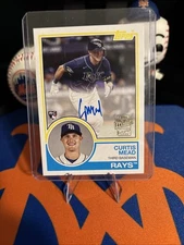 2024 Topps Archives -1983 Fan Favorite Autographs Curtis Mead #83FF-CME (AU, RC)