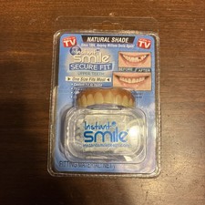 Just Released - Instant Smile Secure Fit Upper Teeth Veneer - Natural Shade