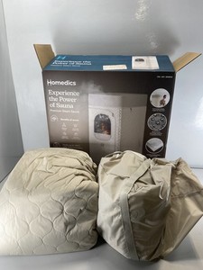 Homedics Premium Portable Steam Sauna- Cream