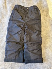 Columbia Omni-Tech Kids Snow Ski Pants Insulated Waterproof Black - 4T