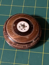 YoYo Hand Carved Wood Inlay Art Deco Style 1940s