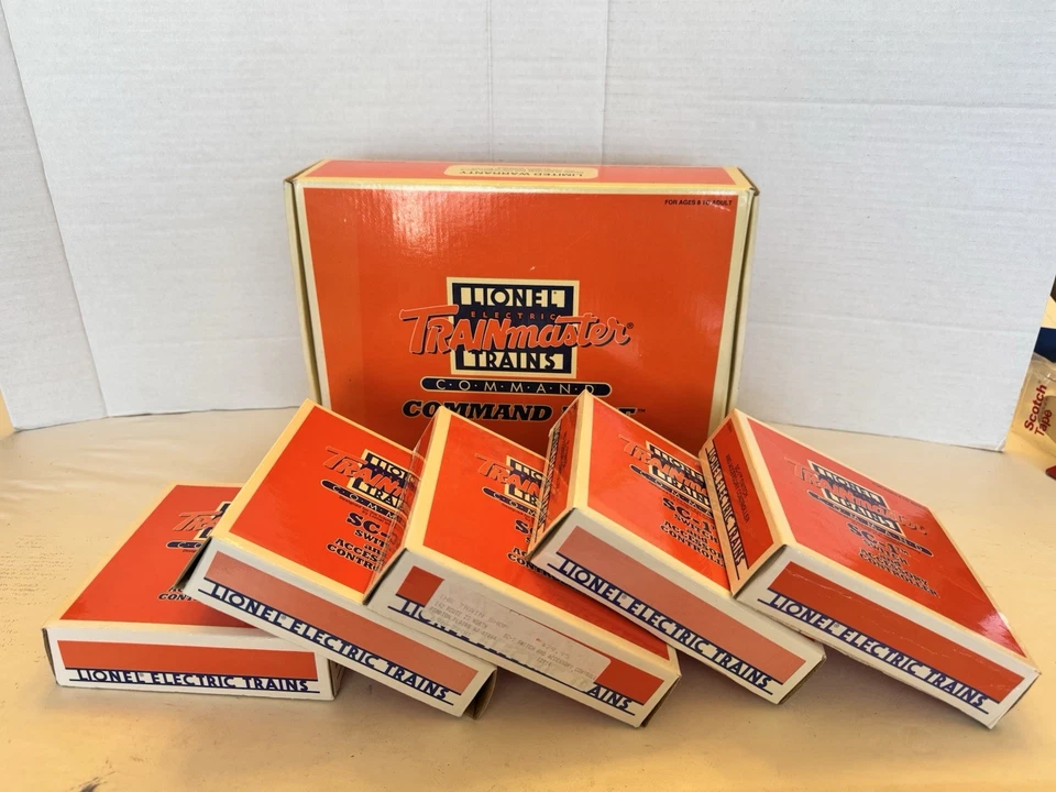 Lionel 6-12911 TMCC Set und fünf 6-12914 SC-1 Controller