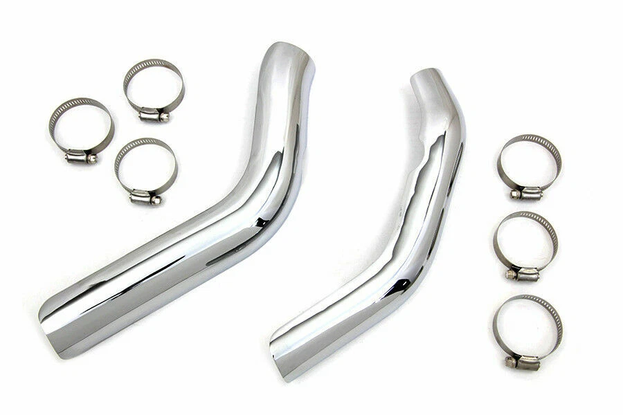 Drag Exhaust Heat Shield Set for Harley Davidson by V-Twin | eBay