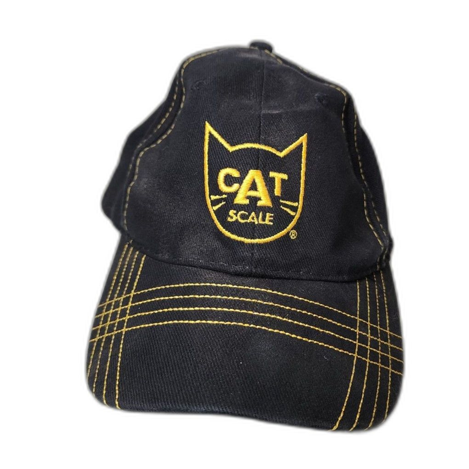 Cat Scale Truck Weigh Vehicle Hat Black Baseball Cap … - Gem