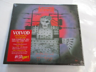 VOIVOD - DIMENSION HATROSS - 2CD + DVD NEU VERSIEGELT 2017