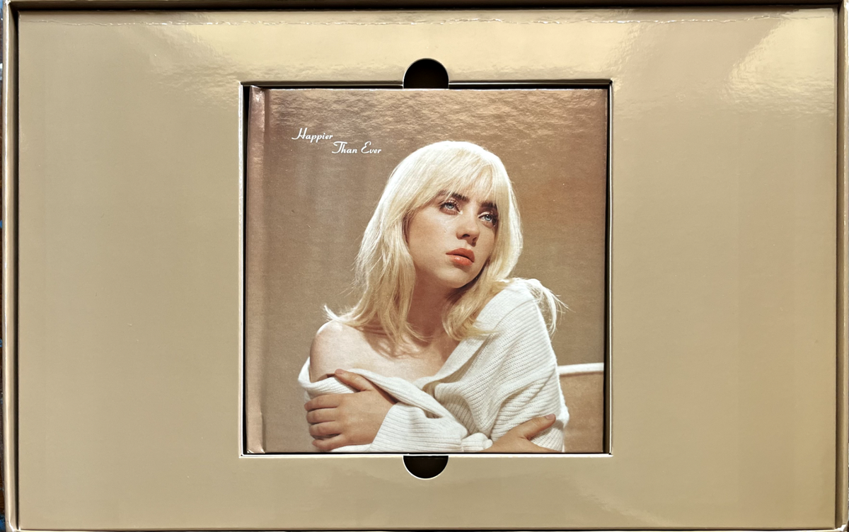 洋楽 BILLIE EILISH Happier Than Ever Deluxe Happier Than Ever (Deluxe Edition) by Billie Eilish (CD,2021