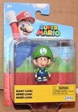 Jakks Pacific Super Mario BABY LUIGI 2.5" NEW
