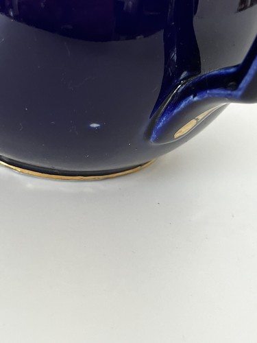 THEIERE PORCELAINE BLEU SEVRES 1914-1915 CHABEUIL ALLIEES TEA POT WW1 - Picture 9 of 12