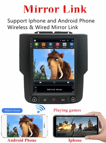 9,7" Android13 4+32G Autoradio Radio Navi GPS für Dodge RAM 1500 2500 3500 4500 - Bild 9 von 16