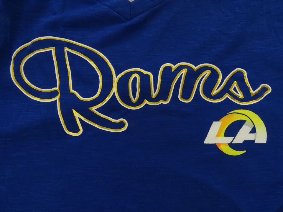 Traje de baño para mujer Los Angeles Rams G-III 4Her by Carl Banks fuera de temporada encubrimiento Foto 3 de 4