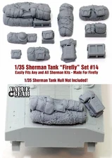 1/35 Scale Sherman Engine Deck Stowage Set #14 Firefly - Value Gear Resin