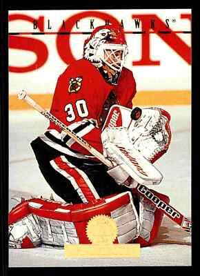 1994-95 Leaf Ed Belfour #296 - Chicago Blackhawks | eBay