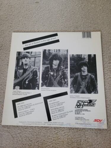 Sodom In sign of evil OG LP 1985 deicide obituary morbid angel NEW VINYL! READ - Picture 2 of 4