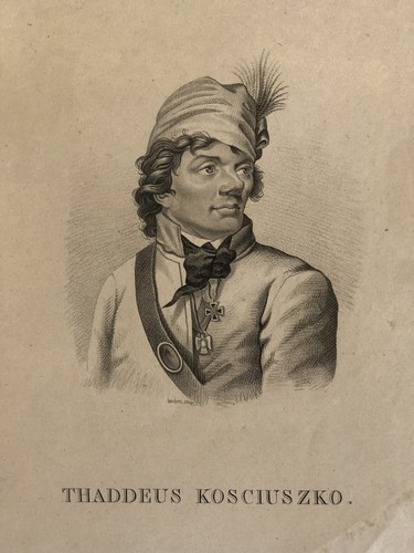 Portrait "Taddeus Kościuszko" Polen; USA;General  - Bild 1 von 5