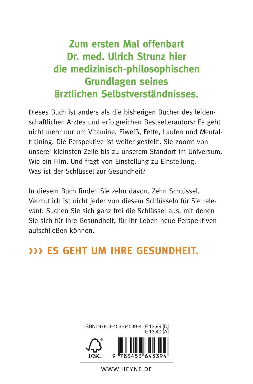 Thumbnail - Der Schlüssel Zur Gesundheit | Ulrich Strunz | Taschenbuch | 224 S. |