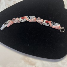 Silver-tone Bracelet Cheer Mom 7 Costume Jewelry