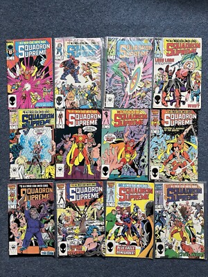 Marvel Comics Squadron Supreme #1 - 12 komplette Miniserien (1985) x 12