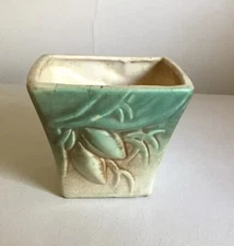 McCoy Pottery  Rustic Jardinière Planter Lily Bud 1942