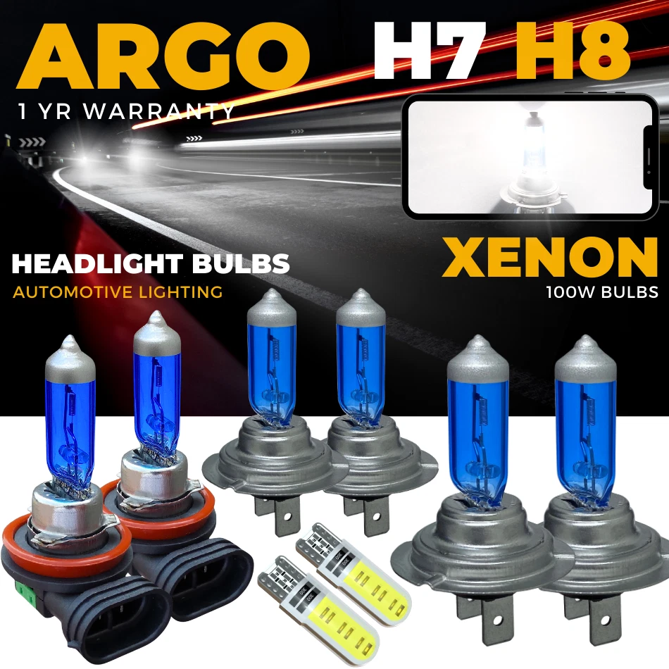 Bmw X1 Headlight Bulbs E84 Fog Light Bulbs 2009-15 Side Light 100w Xenon White