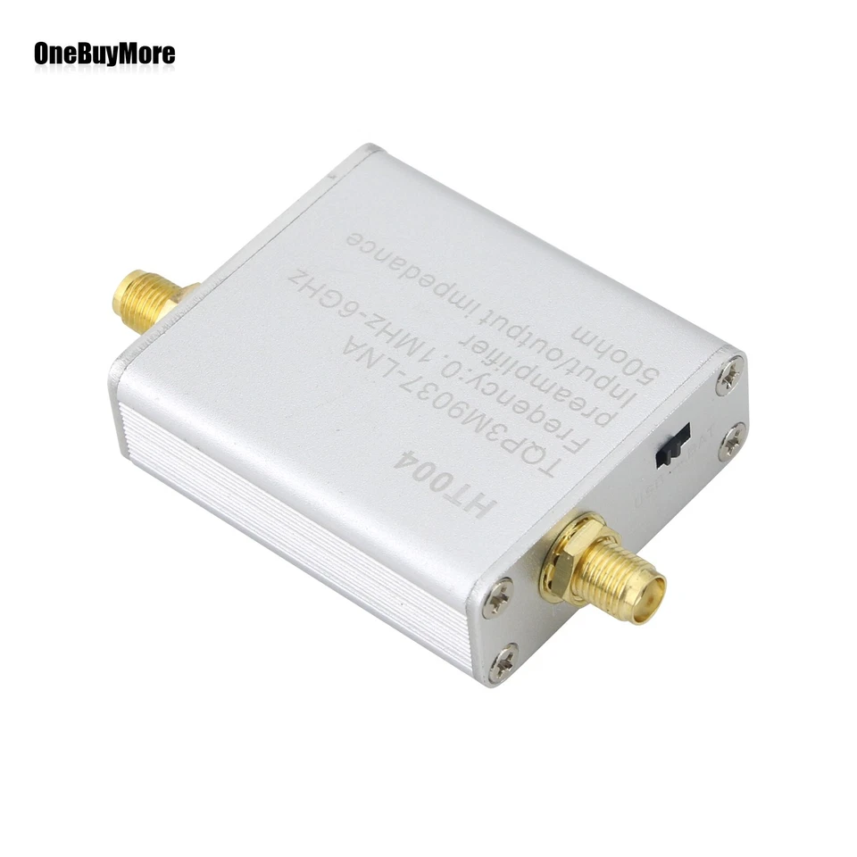 HT004 0,1MHz-6GHz Full Band Verstärkermodul 20DB mit USB Kabel für SDR Empfänger - Bild 3 von 4