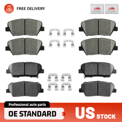 Front & Rear Ceramic Brake Pad Set for Hyundai Santa Fe Sport 2.4L/2.0L Santa Fe