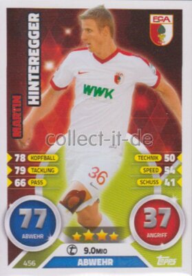 Match Attax Extra 16/17 2017 - 456 - Martin Hinteregger
