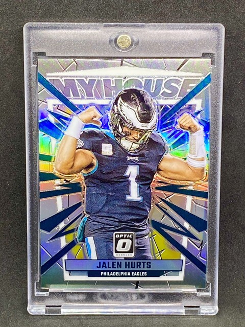 Jalen Hurts Holo Refractor Panini Eagles Mvp Mint