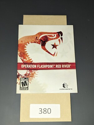 Operation Flashpoint Red River PS3 Sony Playstation 3 **MANUAL ONLY**
