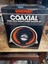 Sparkomatic Sk620c Coaxial Door Mount Stereo Speakers Unused 1980s Sparkomatic Sk620c Coaxial Door Mount Stereo Speakers Unused 1980s