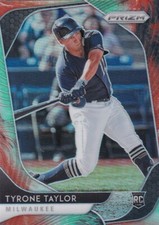 2020 PANINI PRIZM COSMIC HAZE - TYRONE TAYLOR RC #69 MILWAUKEE BREWERS