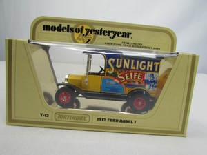 models of yesteryear 1912 ford model t