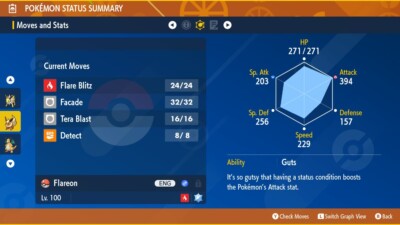 Pokemon Scarlatto E Viola Lucido Bruxish 6IV Pronto Per La