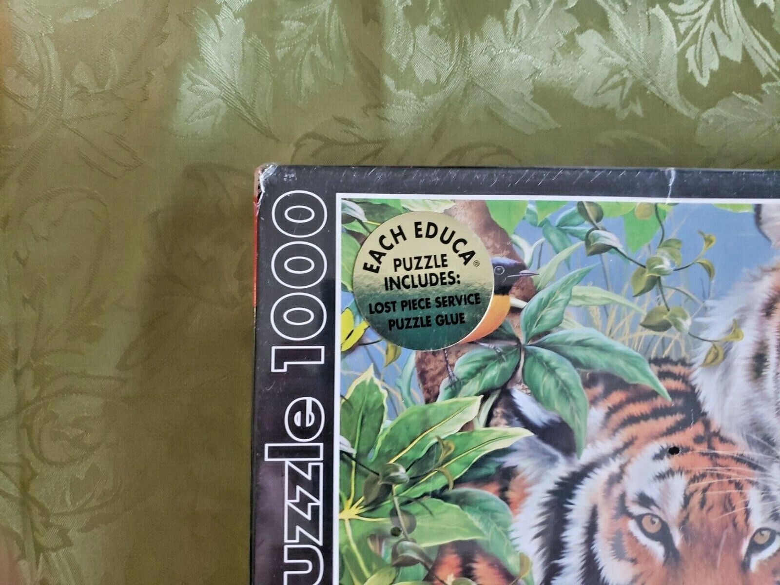 Educa 1000 Piece Puzzle Tiger Family Wild Tenderness New Sealed