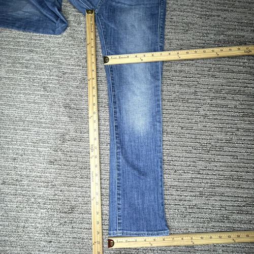 Rock Republic Size 2 Girls Youth Jeans Kendall Skinny Mid Rise Blue Denim - Picture 3 of 10