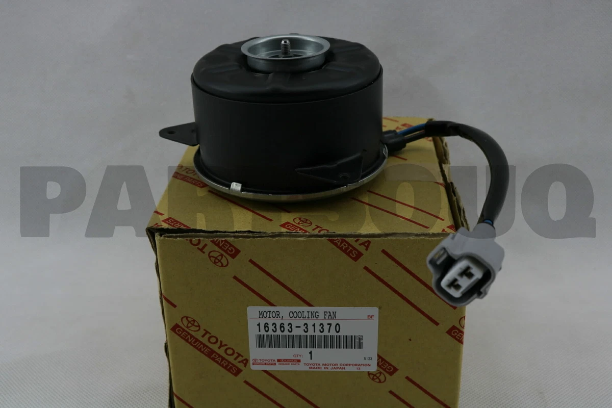 1636331370 Genuine Toyota MOTOR, COOLING FAN 16363-31370 | eBay