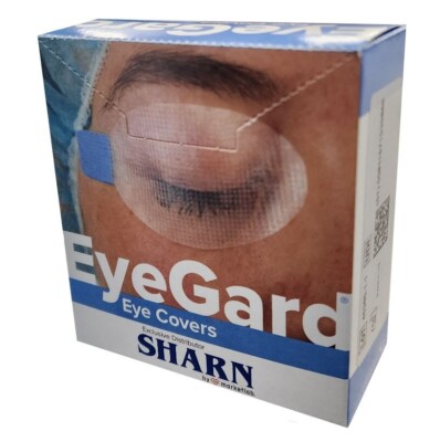 *50-Pairs* Sharn By Marketlab Oval EyeGard Eye Cover Adult S2020