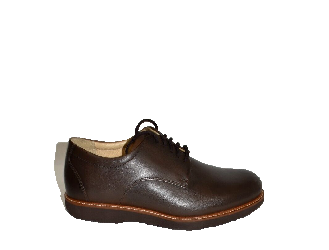 SAOLA Nuovo! Samuel Hubbard uomo fondatore M2100 041 pelle marrone taglia 10 US DD376