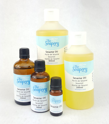 Sesamsamenöl 10ml - 1 Liter rein raffiniert Massageträger Körperöl 