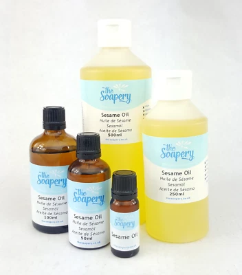 Sesame Seed Oil 10ml - 1 litre Pure Refined Massage Carrier Body Oil