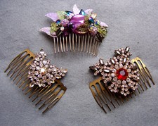 VINTAGE HAIR COMB SET - INCLDES US TARIFFS