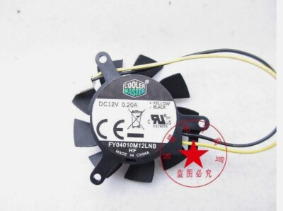 NVIDIA GeForce 605/620 CoolerMaster FY04010M12LNB Graphics Card Fa